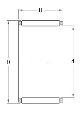 SKF K 3x5x7 TN Nadellagerkäfig