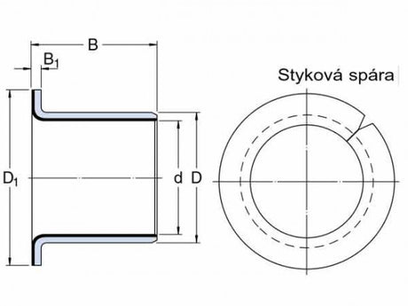 SKF PCMF 353926 E Flansch-Gleitlager, Stahl-PTFE/Pb