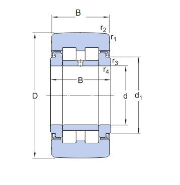 SKF PWTR 50110.2RS Fahrrolle