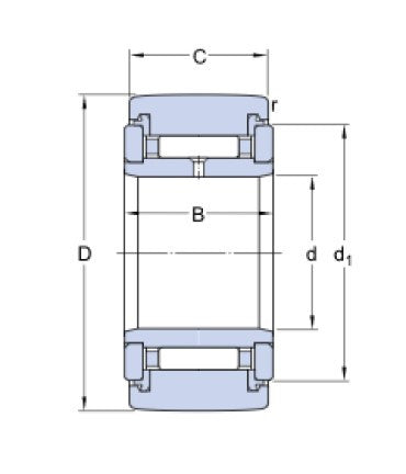 SKF NATR 6 PP Stützrolle