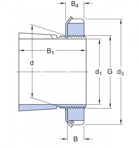 SKF HA 3128 L Spannhülse