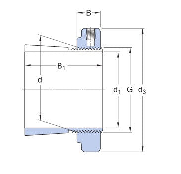 SKF HE 315 E Spannhülse