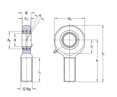 SKF SA 30 ES-2RS Gelenkkopf