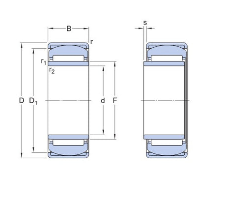 SKF PNA 30/52 Nadelkipplager