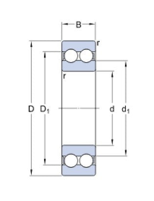 SKF 4209 ATN9/MTVB266 Kugellager